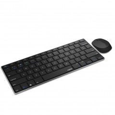 Trådlösa tangentbord - Rapoo 9000M trådlöst tangentbord och mus (bluetooth + USB)