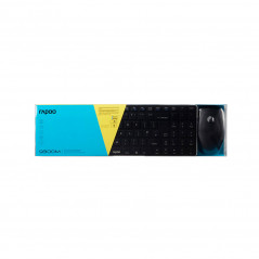 Trådlösa tangentbord - Rapoo 9300M trådlöst tangentbord och mus (bluetooth + USB)