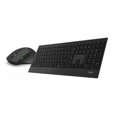 Trådlösa tangentbord - Rapoo 9500M trådlöst tangentbord och mus (bluetooth + USB)