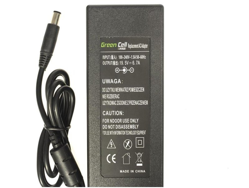 GreenCell Pro Dell-kompatibel 130W datorladdare 7.4x5.0mm