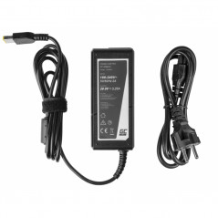 GreenCell Pro Lenovo-kompatibel 65W datorladdare Slim Tip rektangulär