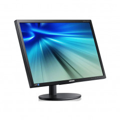 Skärmar begagnade - Samsung 24-tums skärm med pivot och ergonomisk fot (beg)