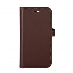 iPhone 13 - Buffalo Magnetiskt 2-i-1 Plånboksfodral i äkta läder till iPhone 13 Mini