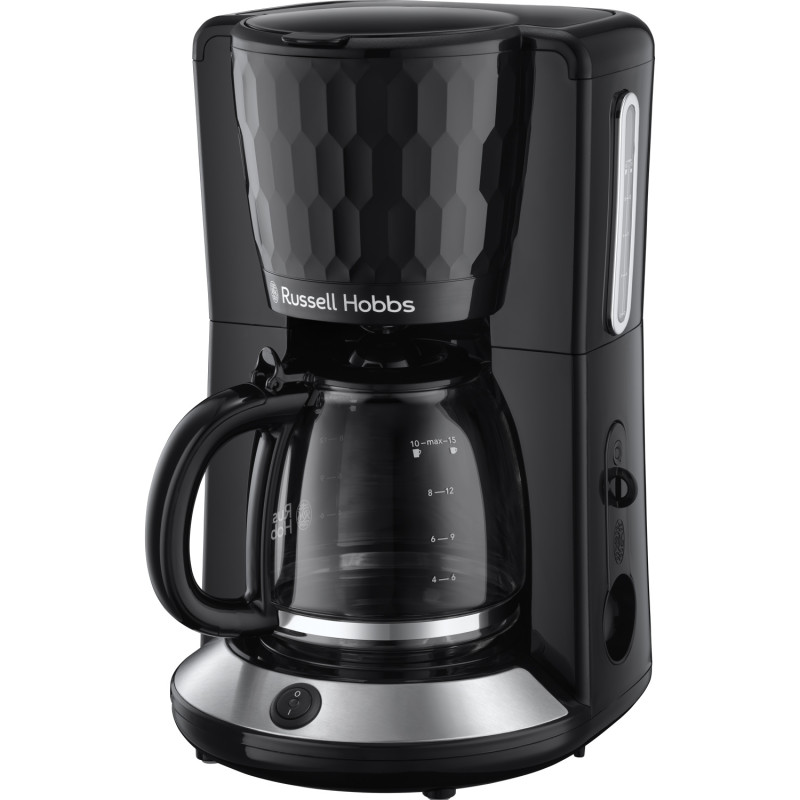 Kaffekokare och espressomaskin - Russell Hobbs Honeycomb kaffebryggare 1,25 liter (svart)