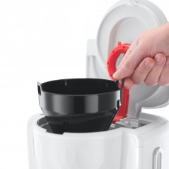 Kaffekokare och espressomaskin - Russell Hobbs Honeycomb kaffebryggare 1,25 liter (vit)