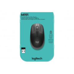 Trådlös mus - Logitech M190 trådlös mus med tre knappar
