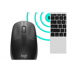 Trådlös mus - Logitech M190 trådlös mus med tre knappar
