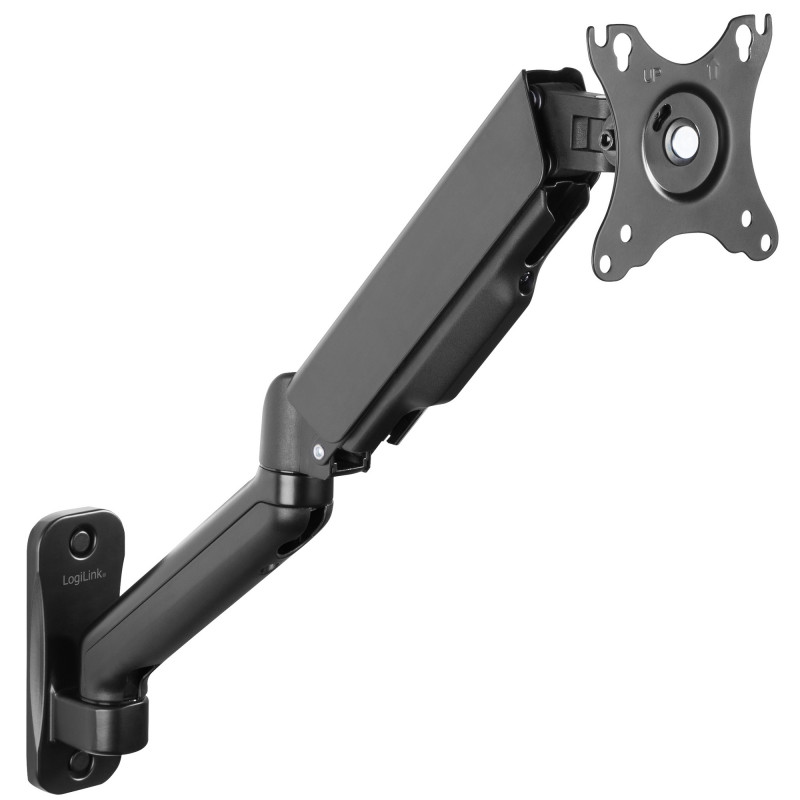 VESA-fäste till skärm - Monitorarm och väggfäste med gasfjäder för skärm 17-32" (45 cm längd)
