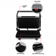 Smörgåsgrill - Alpina Paninigrill 700W