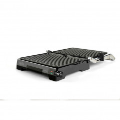 Smörgåsgrill - Black+Decker Bordsgrill Temp Control 2200W Brushed