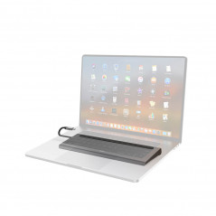 USB-C skärmadapter - USB-C Dockningsstation 10 portar, upp till 2 skärmar, USB-C, USB-A, HDMI, DP, Ethernet