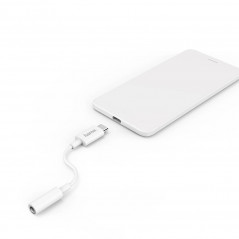 Adapter till smartphone - Hama USB-C till 3.5 mm ljud-adapter