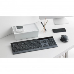 Trådlösa tangentbord - Rapoo 9900M trådlöst tangentbord och mus med Multi-Mode (bluetooth + USB)