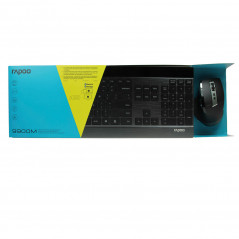 Trådlösa tangentbord - Rapoo 9900M trådlöst tangentbord och mus med Multi-Mode (bluetooth + USB)