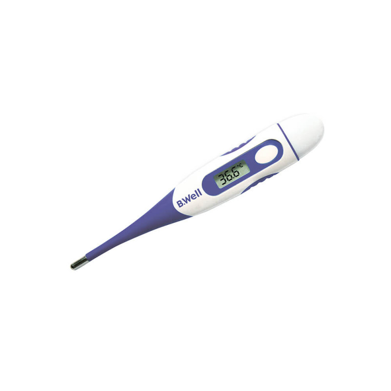 Fitness & hälsa - B.Well Digital Febertermometer med flexibel spets
