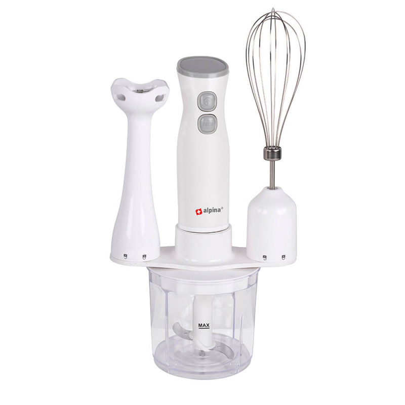 Blender & mixer - Alpina Stavmixer Set 250W (vit)