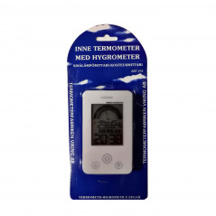 Hem & Hushåll - Digital Inomhustermometer med hygrometer och klocka