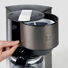 Kaffekokare och espressomaskin - Black+Decker kaffebryggare med inbyggd timer 1000W