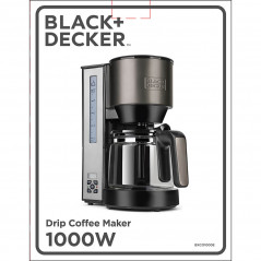 Kaffekokare och espressomaskin - Black+Decker kaffebryggare med inbyggd timer 1000W