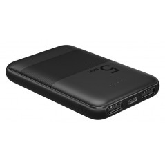 Portabla batterier - PowerBank 5.000mAh med 2 USB laddportar 2.1A