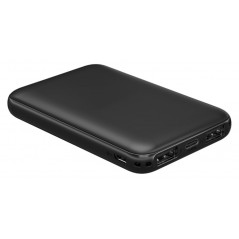 Portabla batterier - PowerBank 5.000mAh med 2 USB laddportar 2.1A