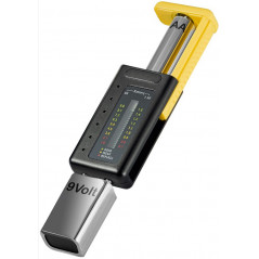Batterier & batteritestare - Goobay batteritestare med LCD-skärm