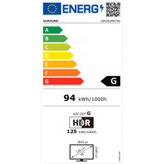 TV-apparater - Samsung 55-tums Slim Crystal UHD 4K LED-TV (2021)