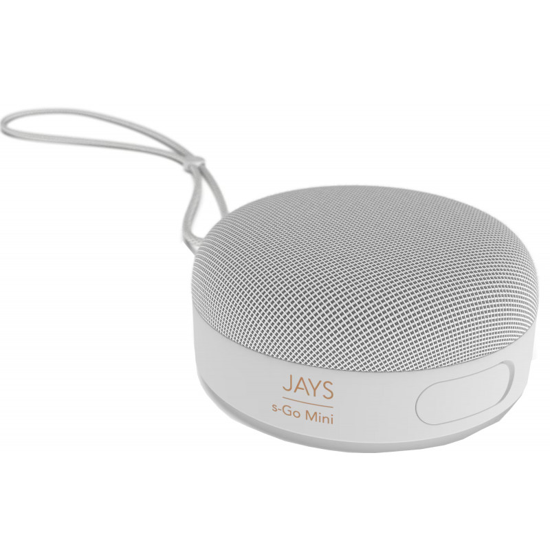Batteridriven högtalare - Jays S-Go Mini bluetooth-högtalare Concrete White
