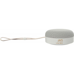 Batteridriven högtalare - Jays S-Go Mini bluetooth-högtalare Concrete White