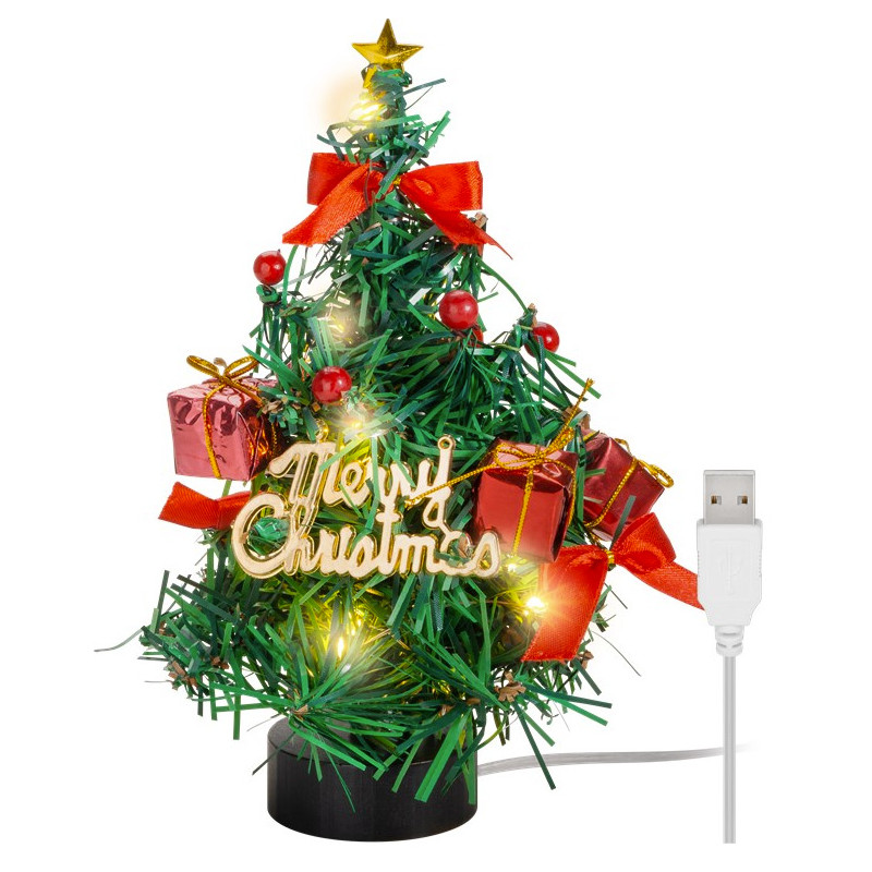 USB-prylar - Goobay USB-driven julgran med LED-belysning