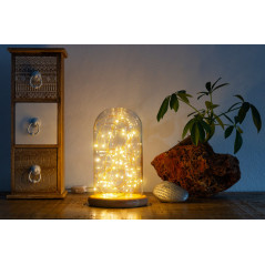 USB-prylar - Goobay USB-driven stämningsfull glaskupol med LED-belysning