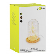 USB-prylar - Goobay USB-driven stämningsfull glaskupol med LED-belysning