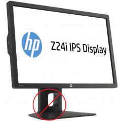 Skärmar begagnade - HP 24-tums Z24i LED-skärm med IPS-panel (beg utan fot - kan köpas separat)