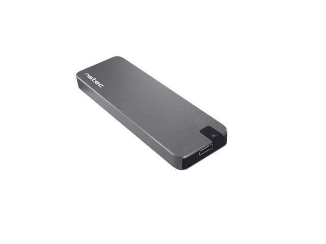 USB-C/USB 3.2 gen 2-kabinett för intern M.2 NVMe SSD