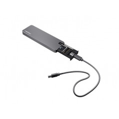 Kabinett för hårddisk - USB-C/USB 3.2 gen 2-kabinett för intern M.2 NVMe SSD