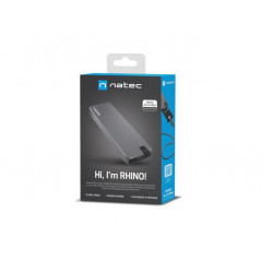 Kabinett för hårddisk - USB-C/USB 3.2 gen 2-kabinett för intern M.2 NVMe SSD