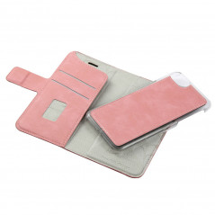 Fodral och skal - Onsala Magnetic Plånboksfodral 2-i-1 till iPhone 6/7/8/SE2/SE3 Dusty Pink