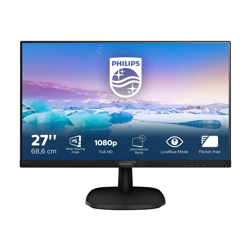 25 - 34" Datorskärm - Philips 27-tums skärm med IPS-panel