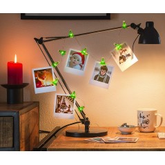 Ljusslingor - Goobay LED ljusslinga med julgranar 140cm med 10st LED