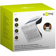 Belysning - Solcellsdriven utomhusbelysning med rörelsedetektor (1.5W)