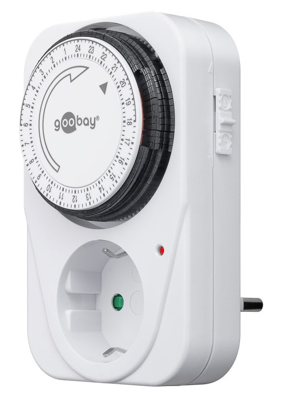Analog timer för eluttag