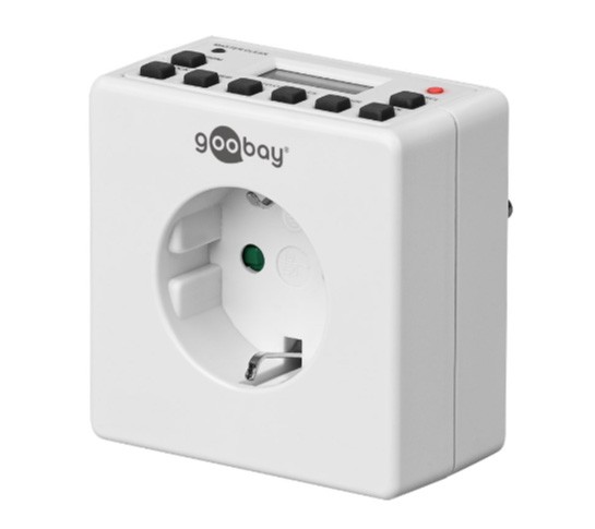 Kompakt digital timer för eluttag