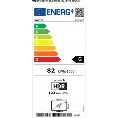 TV-apparater - Skantic 55-tums 4K UHD LED-TV (Ej SMART-TV - köp till Chromecast)