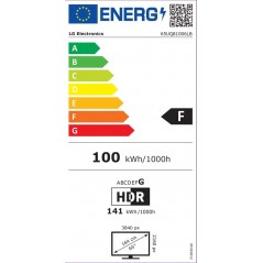 TV-apparater - LG 65-tums UHD 4K Smart-TV med Wi-Fi