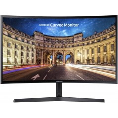 15 - 24" Datorskärm - Samsung 24" Curved LED-skärm C24F396FHR med VA-panel