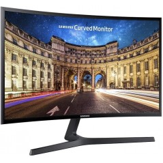 15 - 24" Datorskärm - Samsung 24" Curved LED-skärm C24F396FHR med VA-panel