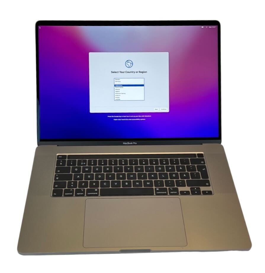 MacBook Pro 16-tum 2019 i7 32GB 512GB SSD Space Gray (beg) - MBP16. MacBook Pro 16-tum 2019 i7 32GB 512GB SSD Space Gray (beg) - MBP16.
