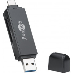 USB-C - USB-C och USB-A 3.0 minneskortläsare