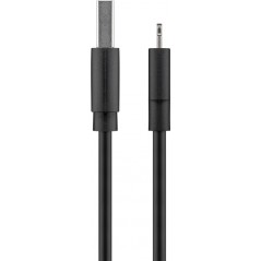 Laddare och kablar - Goobay MFI-certifierad USB till lightningkabel i flera längder, svart