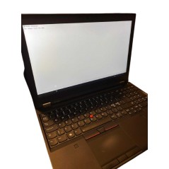 Laptop 15" beg - Lenovo Thinkpad P51 Quadro M2200 i7 32GB 1TB SSD med 4G-modem (beg med större mura-märke*)